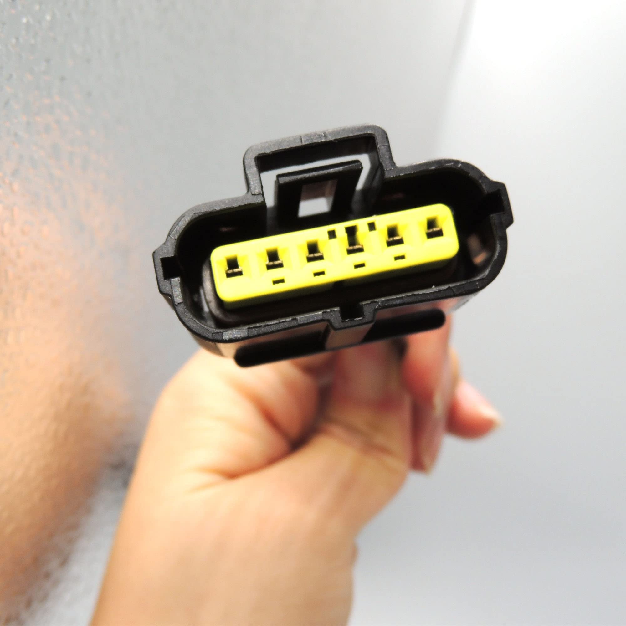 MAF Sensor Connector Harness Compatible for Ford F-250 F-350 Escape Focus Lincoln Aviator 6 Pigtail Replace 1U2Z14S411AA