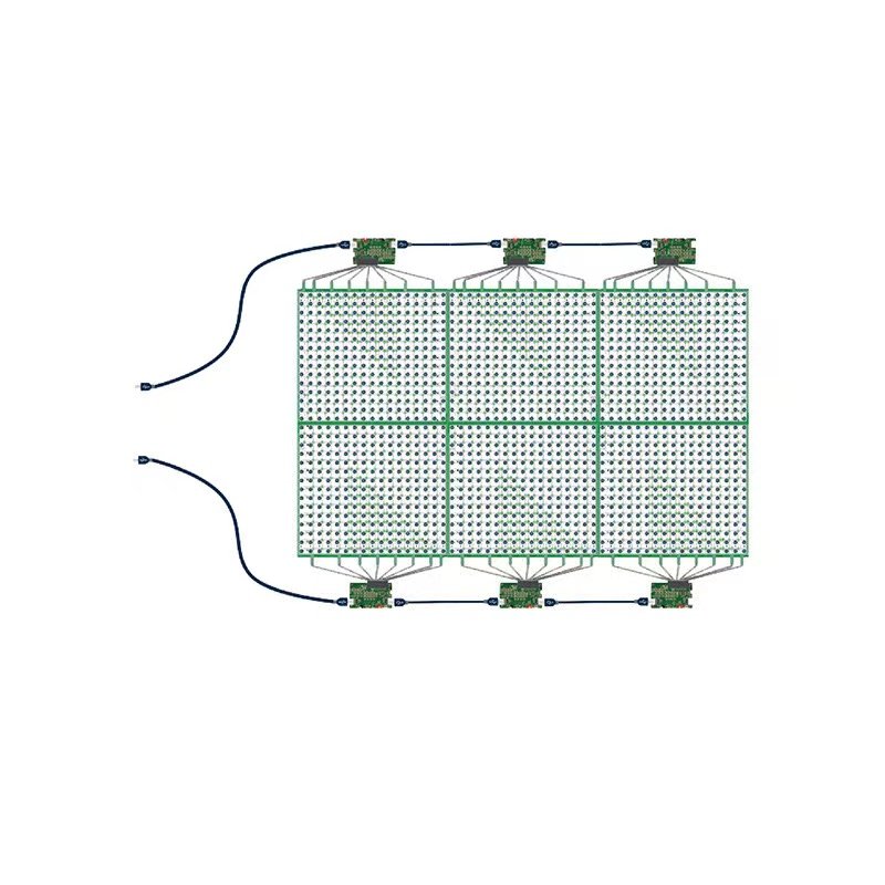 Auto Sensors Flexible Thin Film Displacement Pressure Sensors Linear Displacement FSR Film Piezoresistive Mattress Sensor