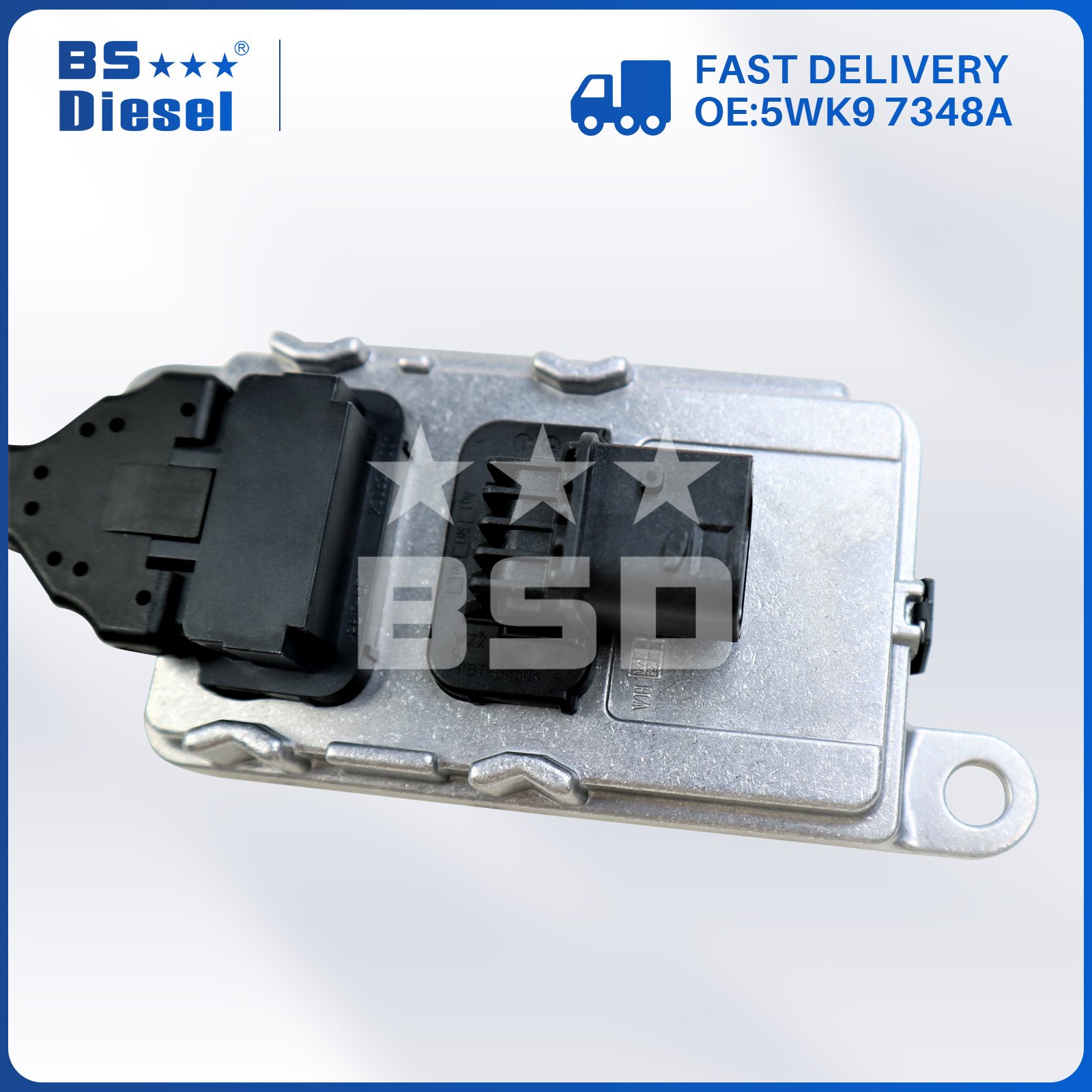 24V Auto Parts Nitrogen Oxygen Sensor 5WK9 7348A Nox Sensor 4326769 5WK97348A for DAF Trucks Buses CF XF F7