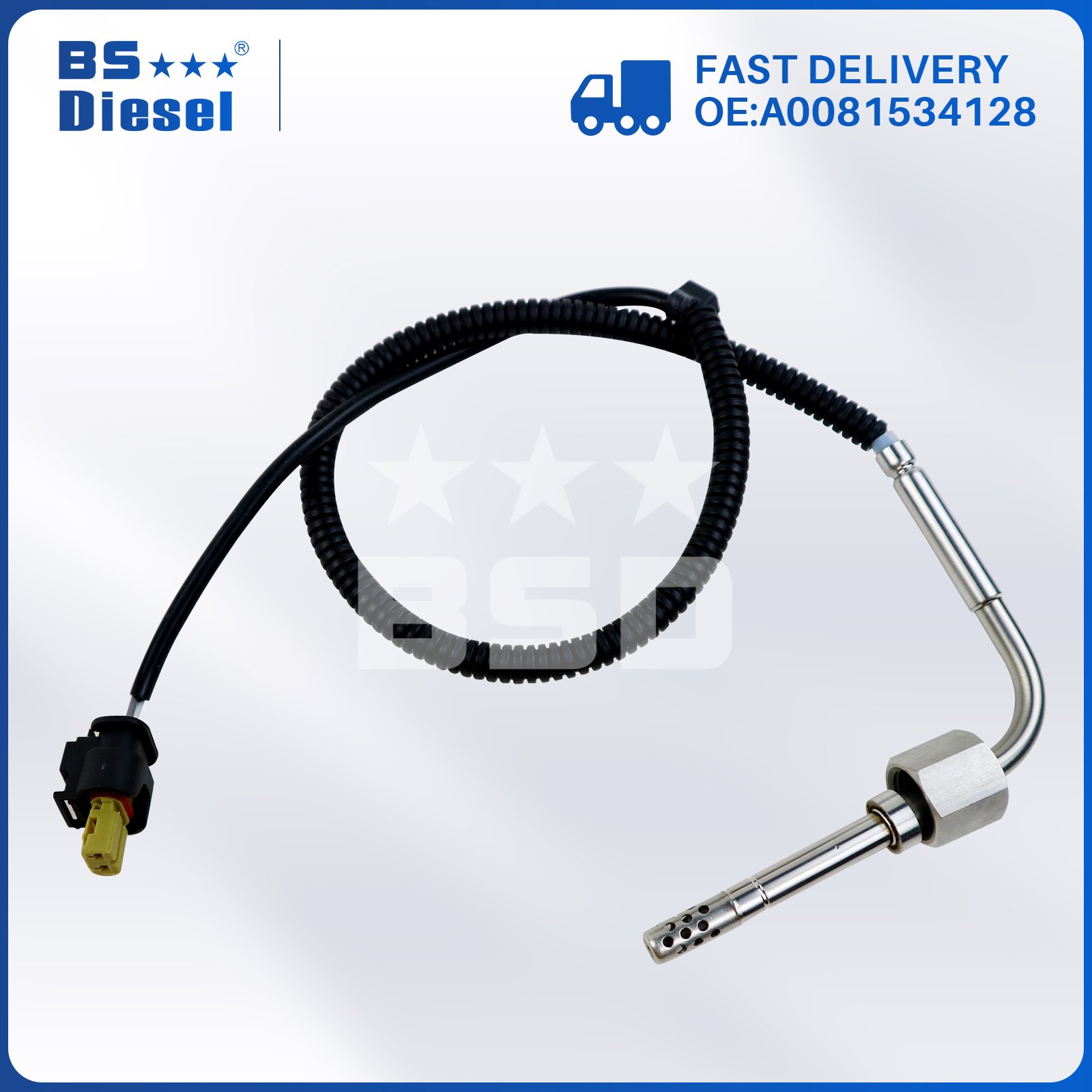 Brand New Car Sensors Exhaust Gas Temperature EGT Sensor A0081534128 for Mercedes Benz E W212
