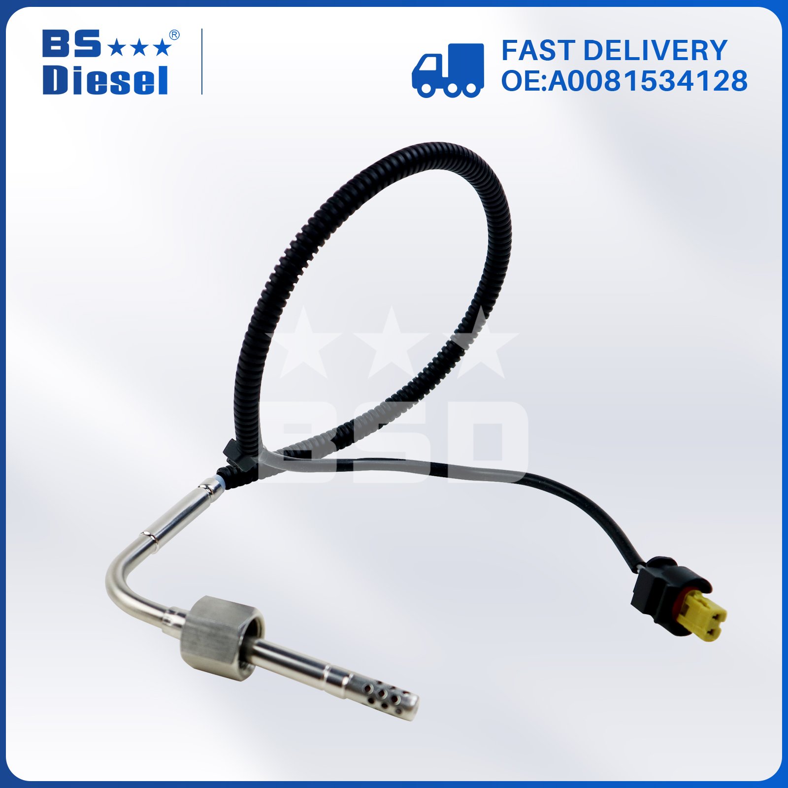 Brand New Car Sensors Exhaust Gas Temperature EGT Sensor A0081534128 for Mercedes Benz E W212
