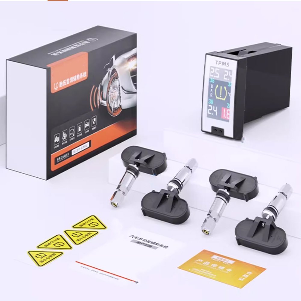 TPMS for Toyota Fortuner/Hilux/Innova LC76 2010 2023 Tire Pressure Monitoring System Real-time Intelligent Monitoring No Sensor