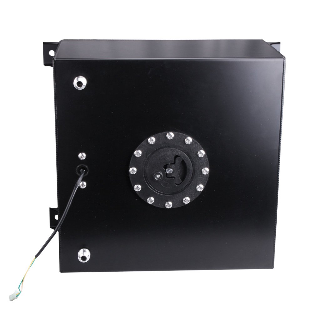 40L Aluminum Fuel Surge tank With Sensor Foam Inside With Cap Fuel Cell Tank 40L