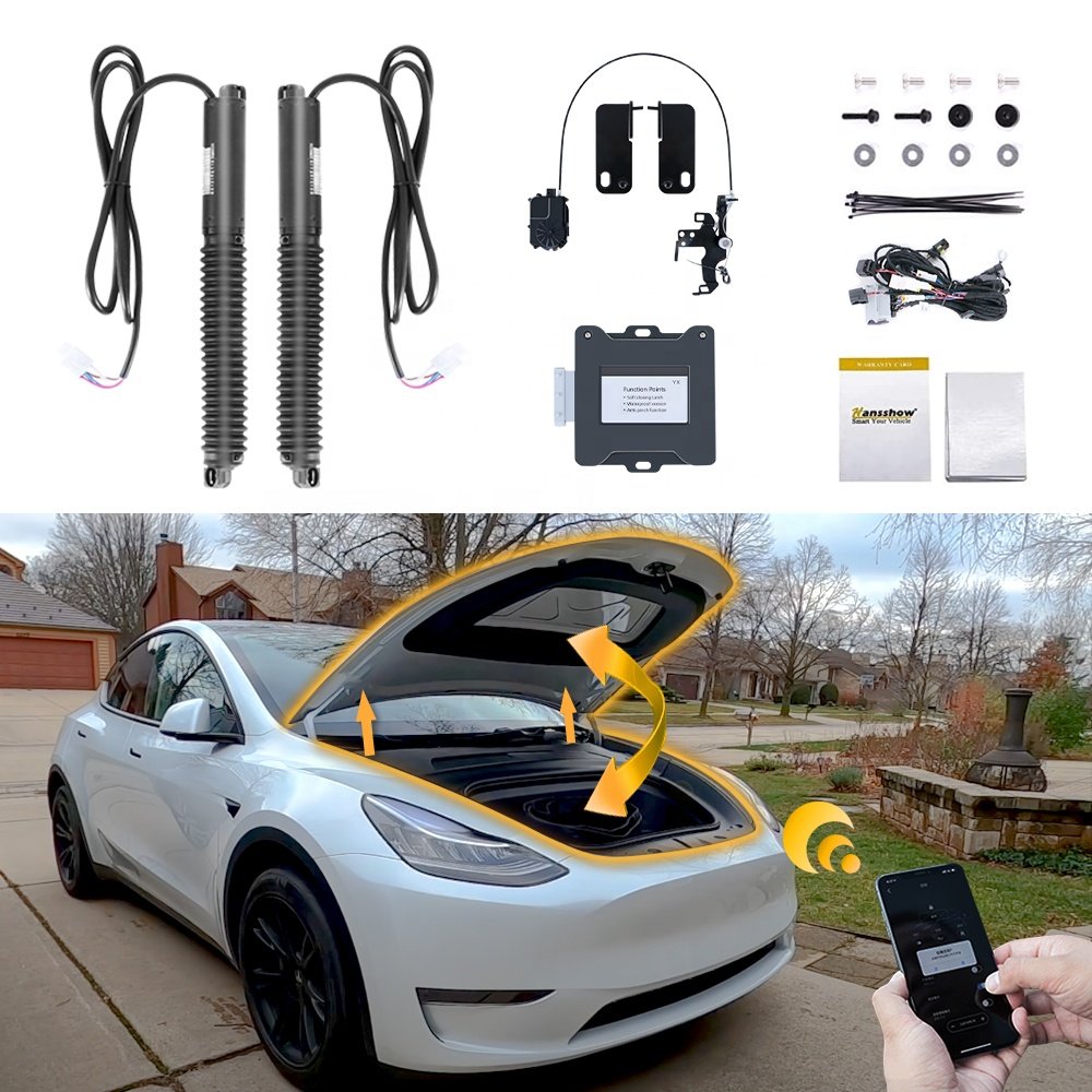 Hansshow Wholesale Model Y Electric Tailgate Front Trunk Power Frunk for Tesla Model Y 2019 2020 2021 2022 2023 2024