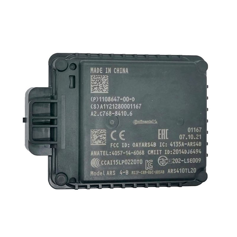 Original Spare Parts Car Front Radar Distance Control Module 1108647-00-D Radar Sensor for Tesla Model 3/Y Accessories