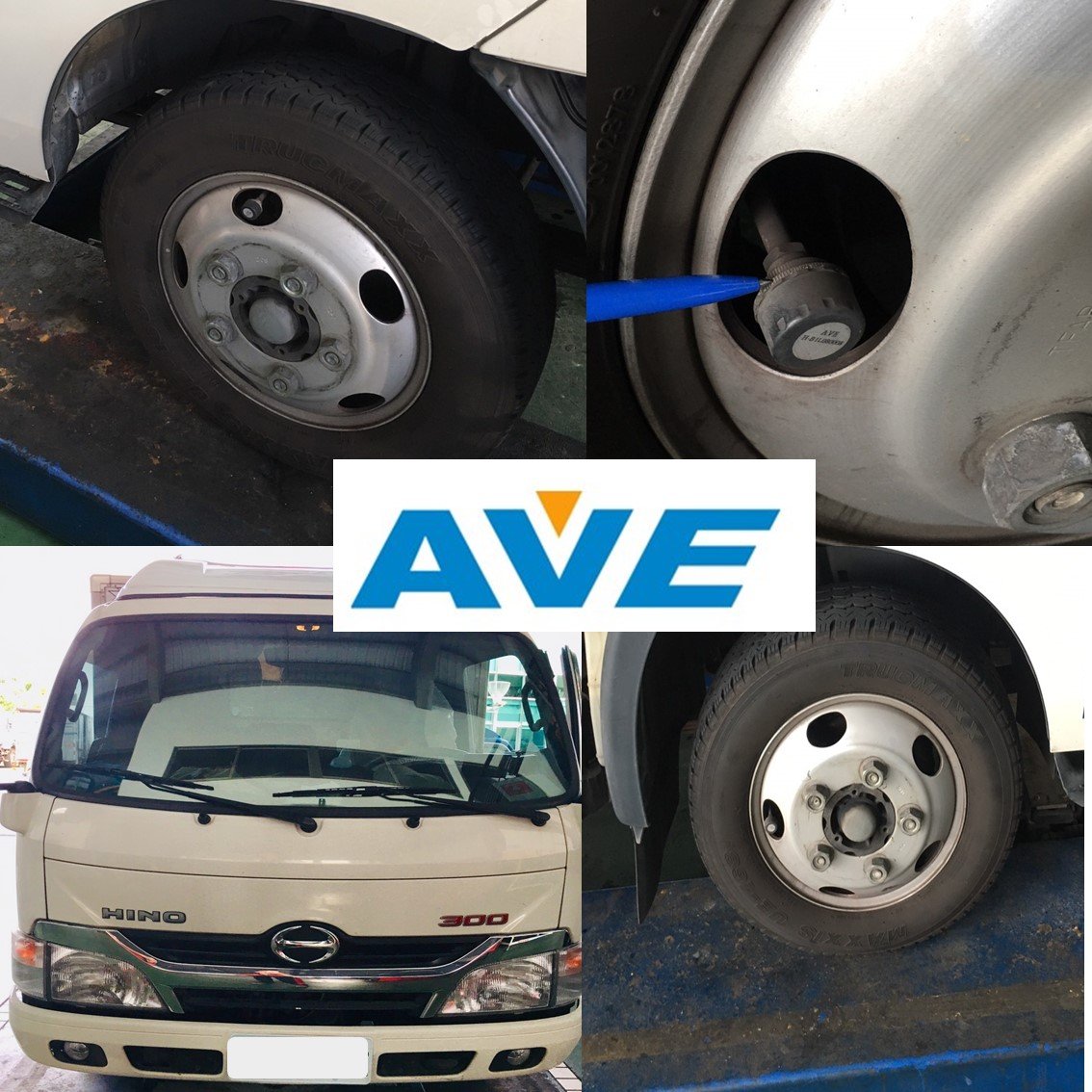 Real-Time Hino Truck TPMS Auto Sensor External and Internal Pressure Sensor