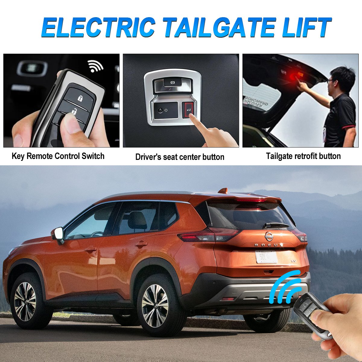 Auto Power Electric Tailgate Lift for Mercedes-Benz Vito Retrofit Car Trunk Power Tailgate Kick Sensor