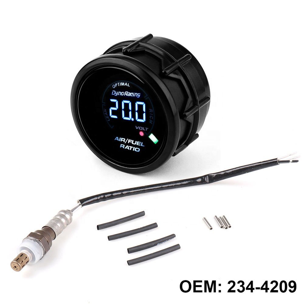 52mm Smoke Air Fuel Ratio Gauge Narrowband O2 Oxygen Sensor for Honda ACURA INTEGRA ASUNA OEM:234-4209 2344209