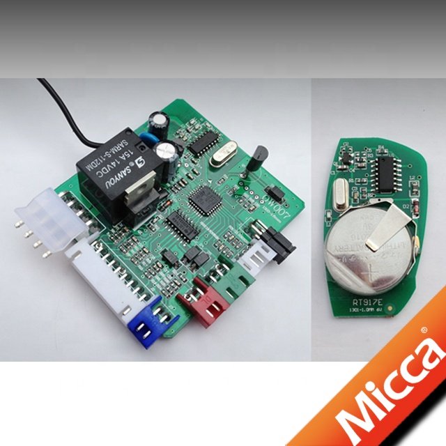 OW007 MICCA Rolling Code Car Alarm System with Dual-stage External Shock Sensor, Alarma para Autos Codigo Variable