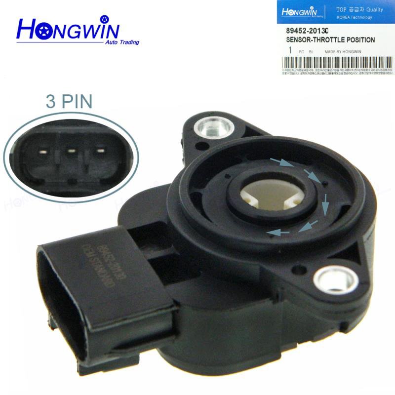 Genuine No. 89452-20130 Throttle Position Sensor For Toyota Corolla Scion xA Subaru Forester Pontiac Vibe 198500-1071 8945220130