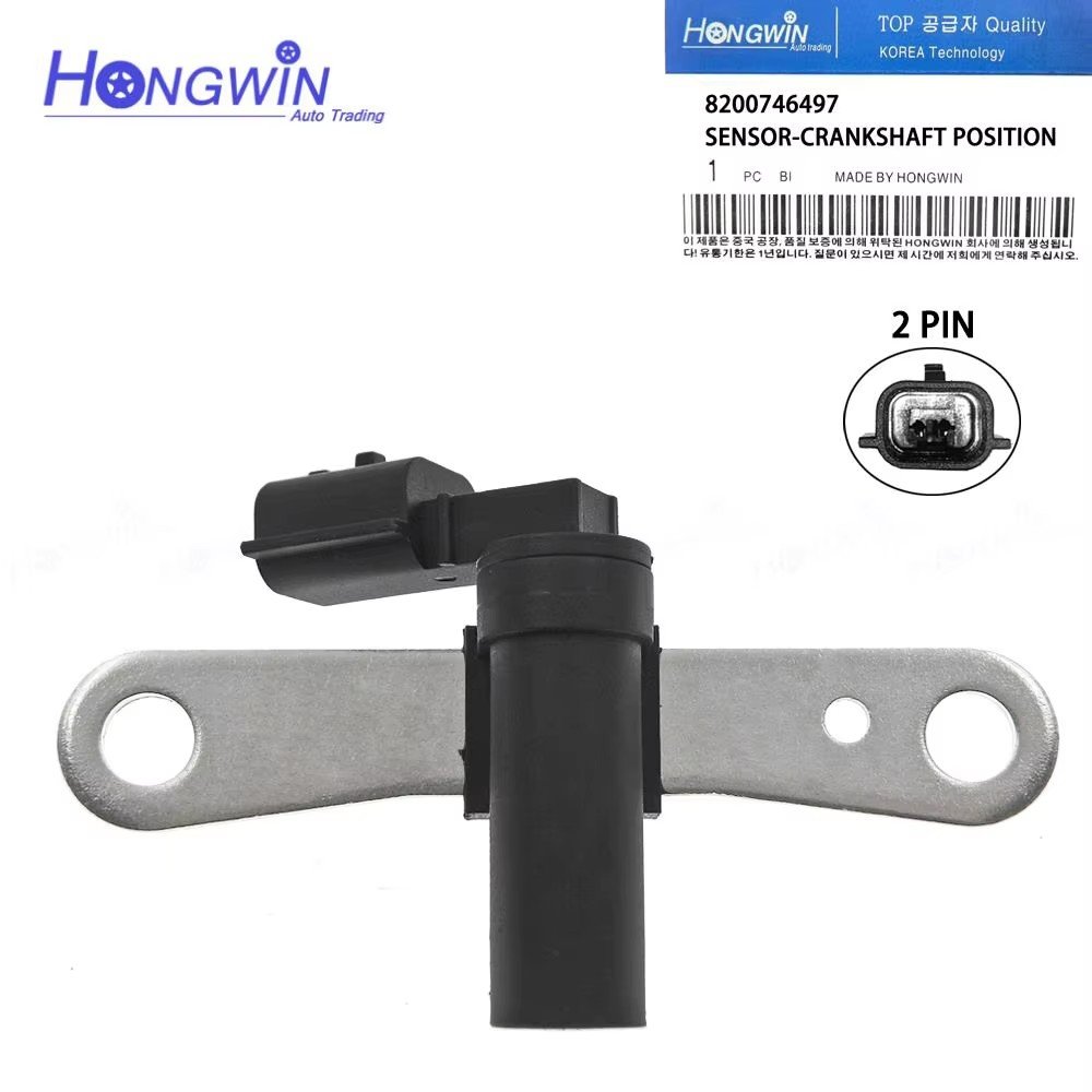 For Renault Kangoo Megane Clio Laguna Sandero Dacia 1.4 1.6 1.9 16V Crankshaft Position Rotation Sensor 23731-4AA0A 8200746497