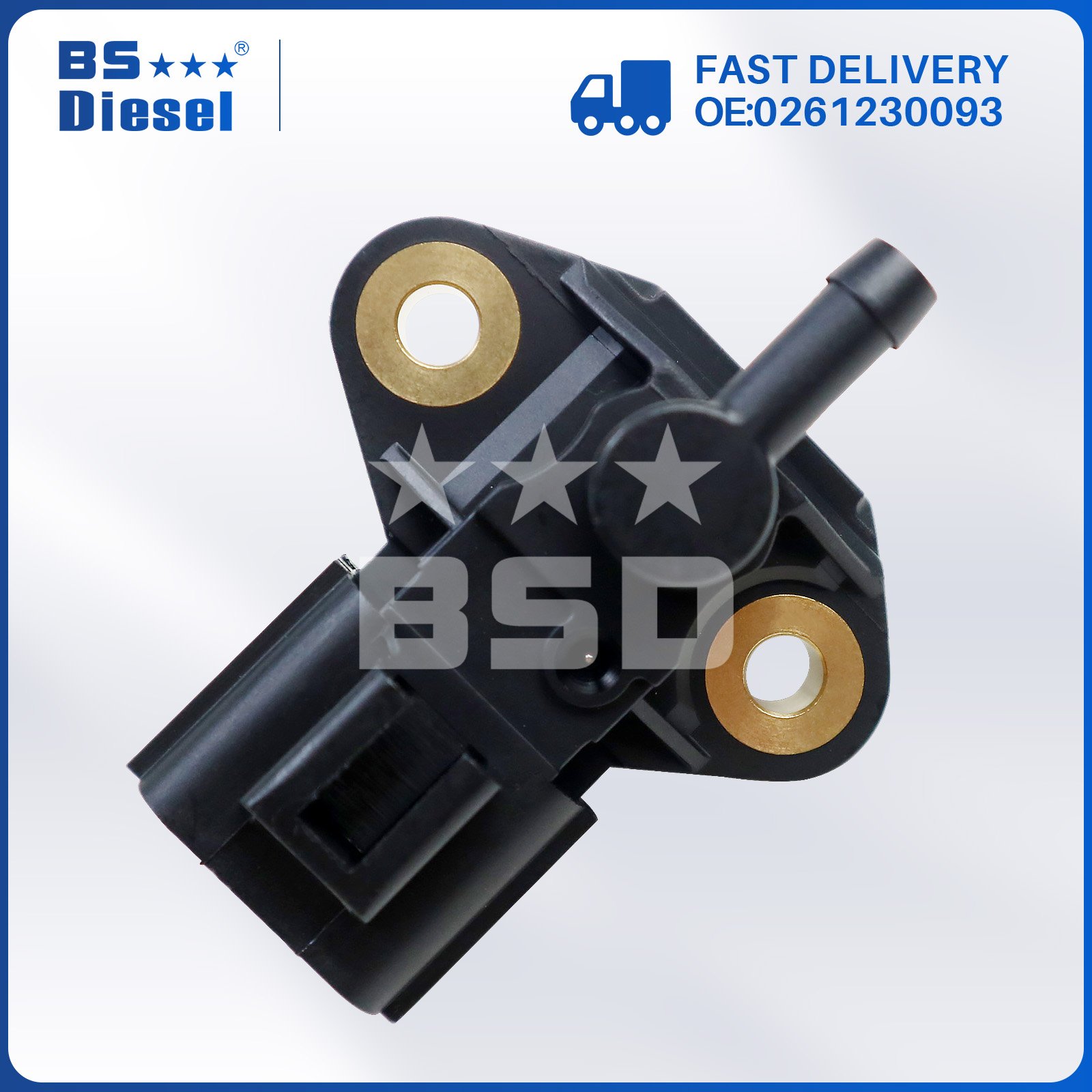 Factory Supply Car Sensors Manifold Absolute Pressure Sensor 0261230093 MAP Sensor for Ford F150 F350