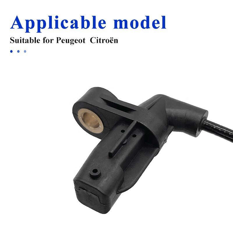 OE4545.F4 4545.A0 Auto Parts ABS Sensor for Peugeot 206 207 Citroen C2 Front Wheel and Rear Wheel Speed Sensor