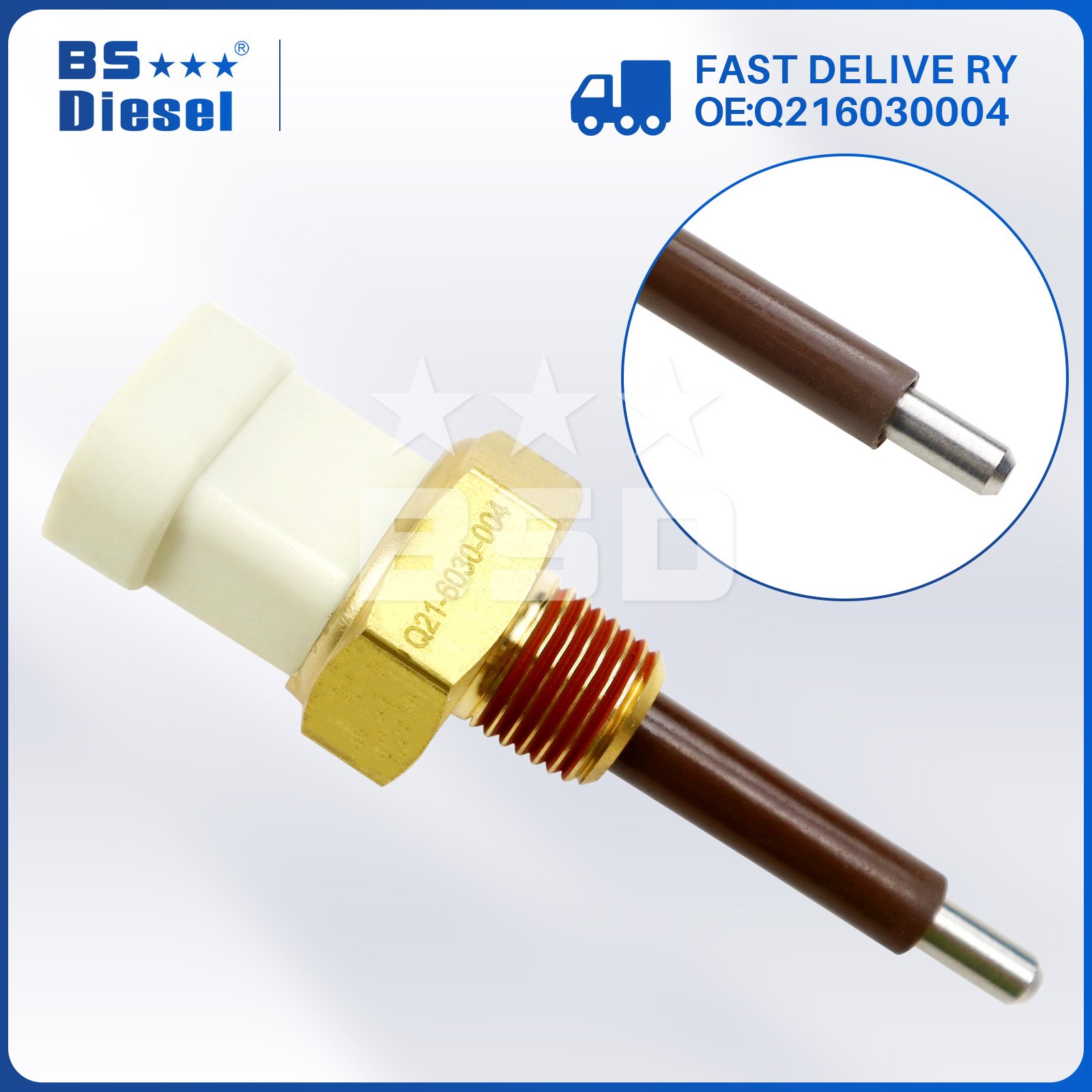 Auto Part Car Accessories Auto Sensors Q21-6030-004 Coolant Level Sensor Q216030004 for Peterbilt Kenworth
