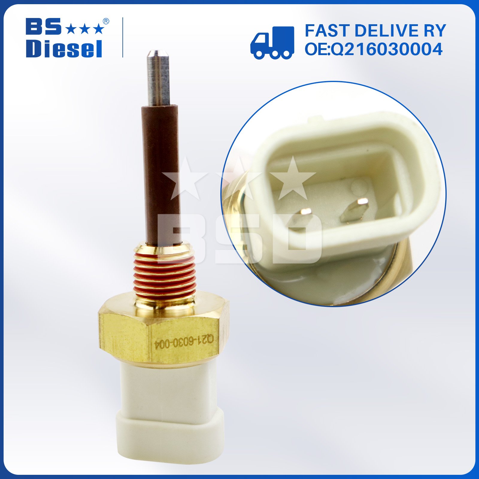 Auto Part Car Accessories Auto Sensors Q21-6030-004 Coolant Level Sensor Q216030004 for Peterbilt Kenworth
