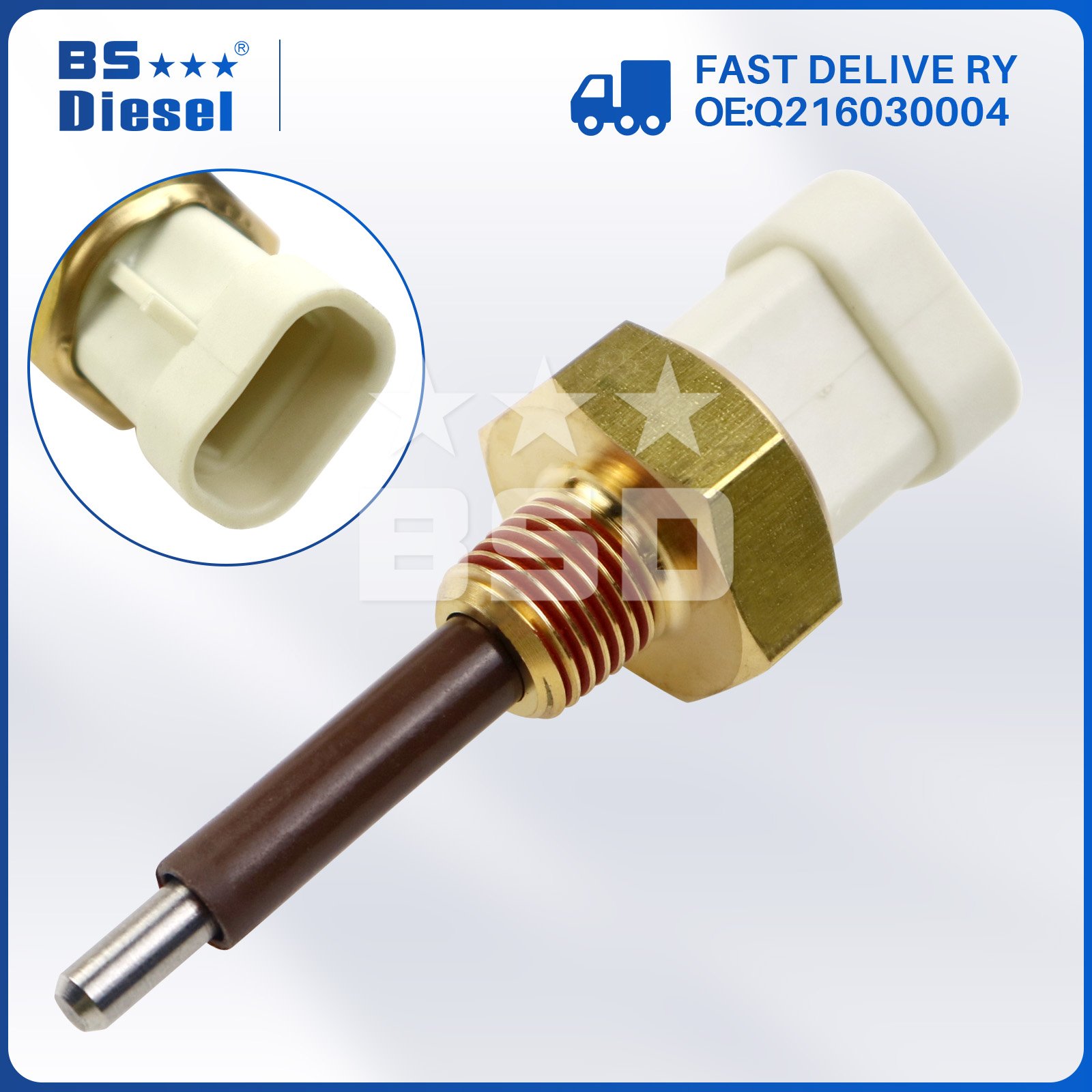 Auto Part Car Accessories Auto Sensors Q21-6030-004 Coolant Level Sensor Q216030004 for Peterbilt Kenworth