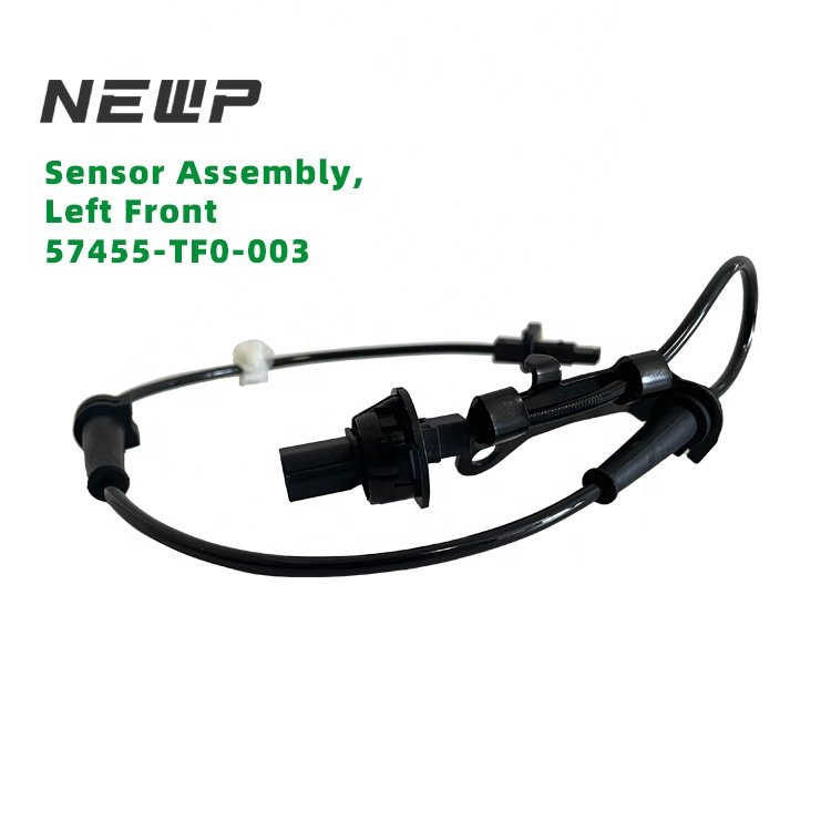 NEWP Auto ABS Sensor Assembly Left Front 57455-TF0-003 ABS Wheel Speed Sensor for Honda Fit GP5 Insight hybrid