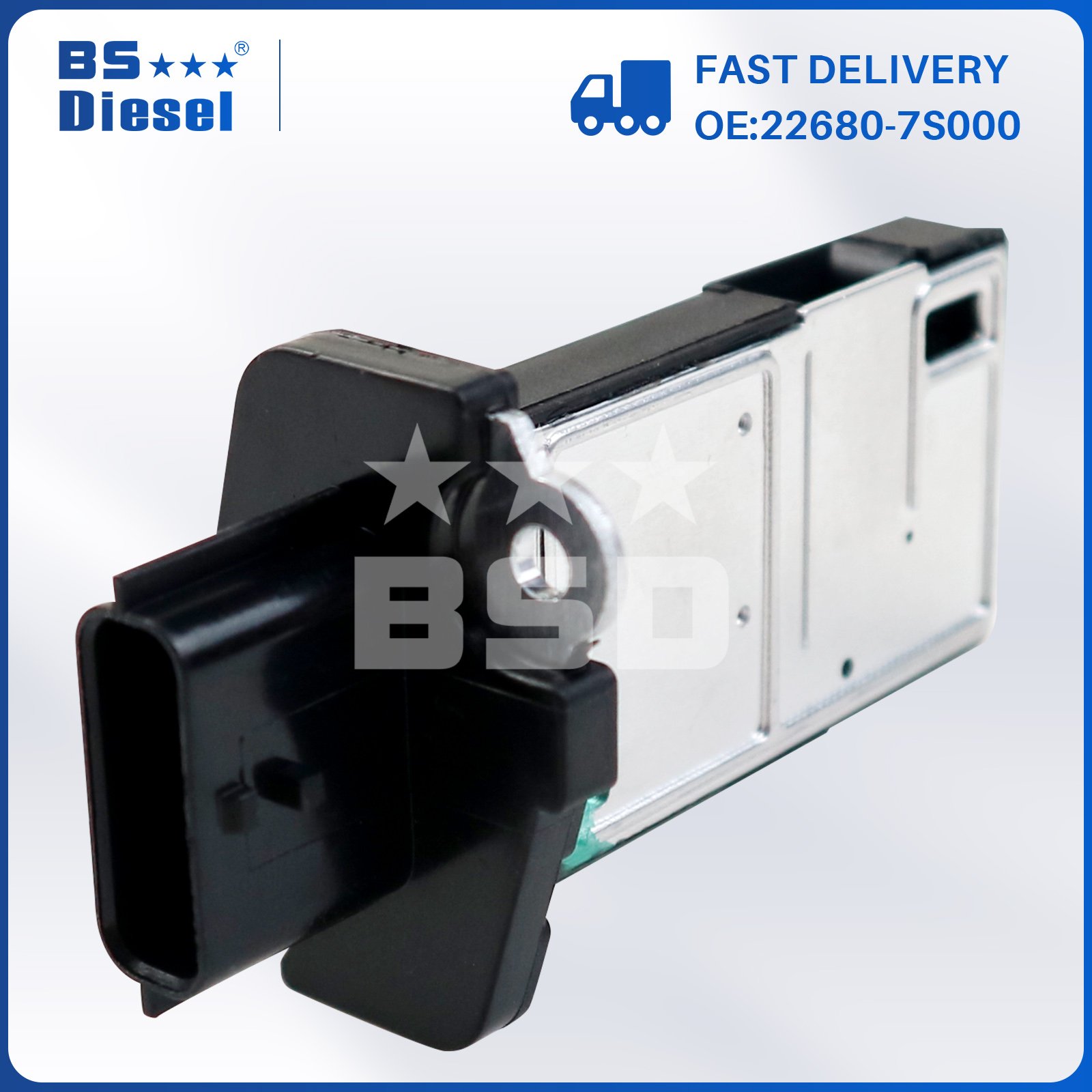 Car Engine Spare Parts MAF Sensor AFH70M-38 Auto Sensors Mass Air Flow Meter Sensor 22680-7S000 for Nissan Parts