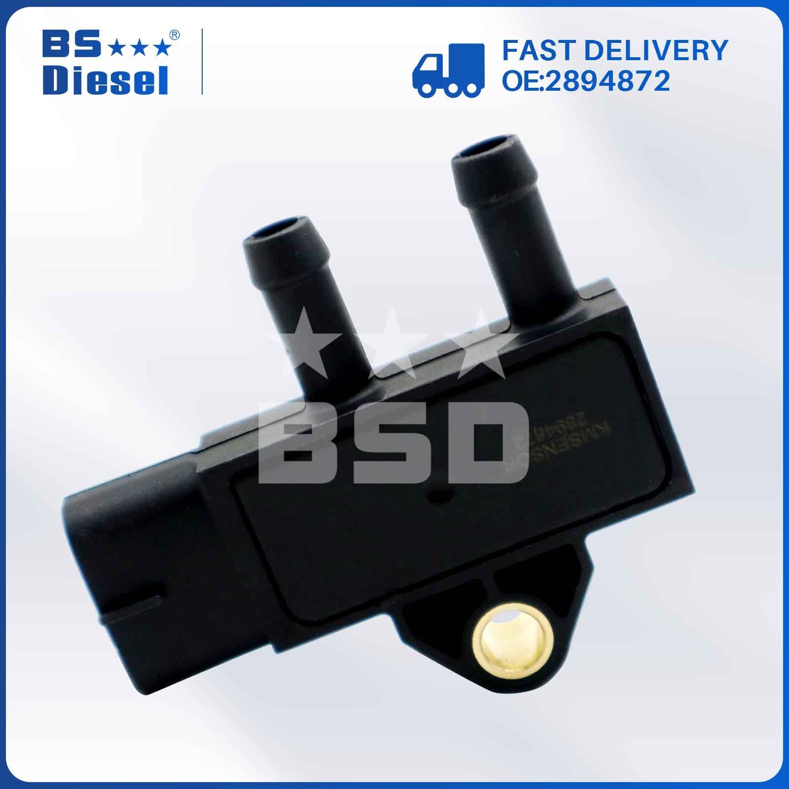 Auto Sensors Differential Pressure Sensor A034N450 DPF Sensor 2894872 for Cummins ISF 2.8 3.8 Diesel Engine