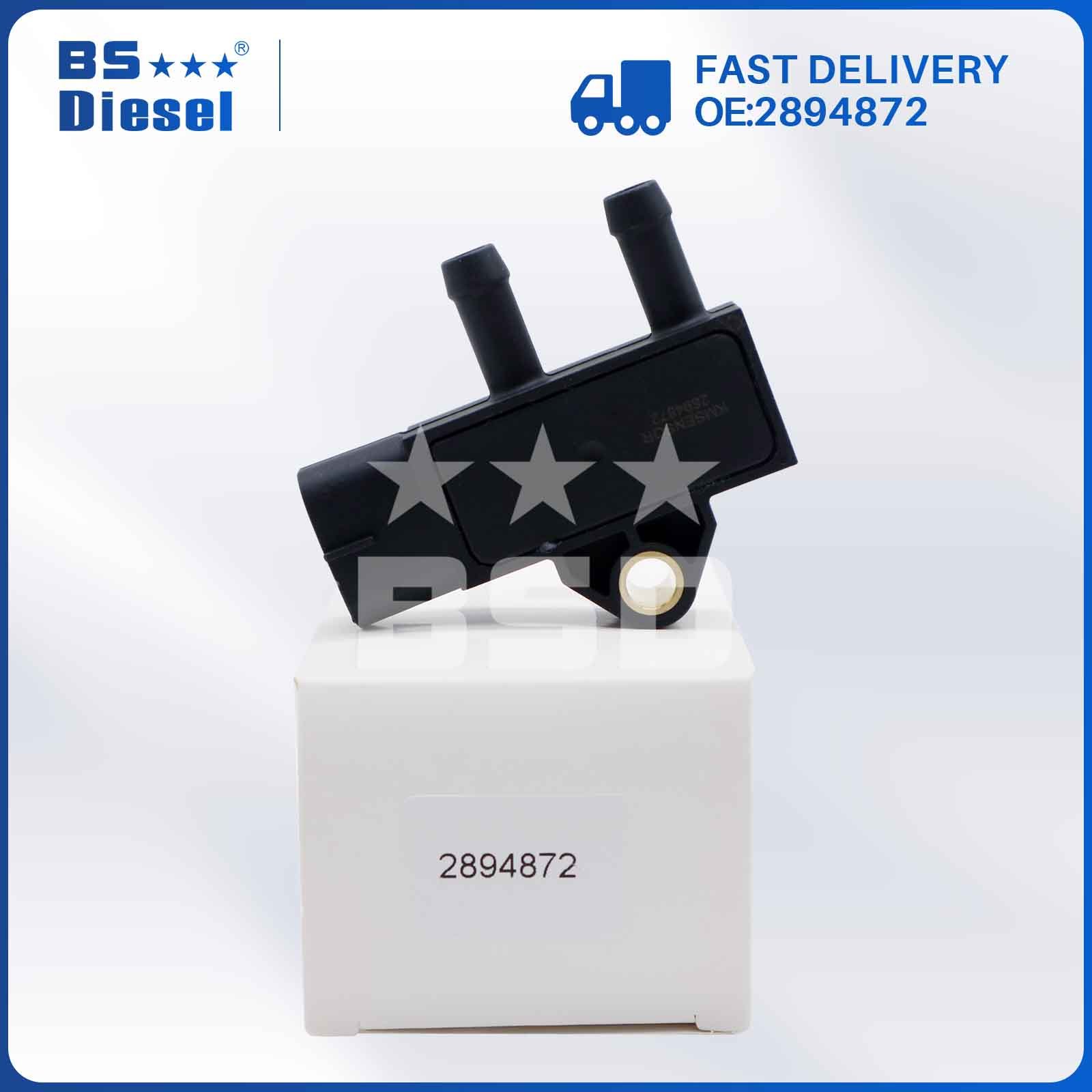 Auto Sensors Differential Pressure Sensor A034N450 DPF Sensor 2894872 for Cummins ISF 2.8 3.8 Diesel Engine