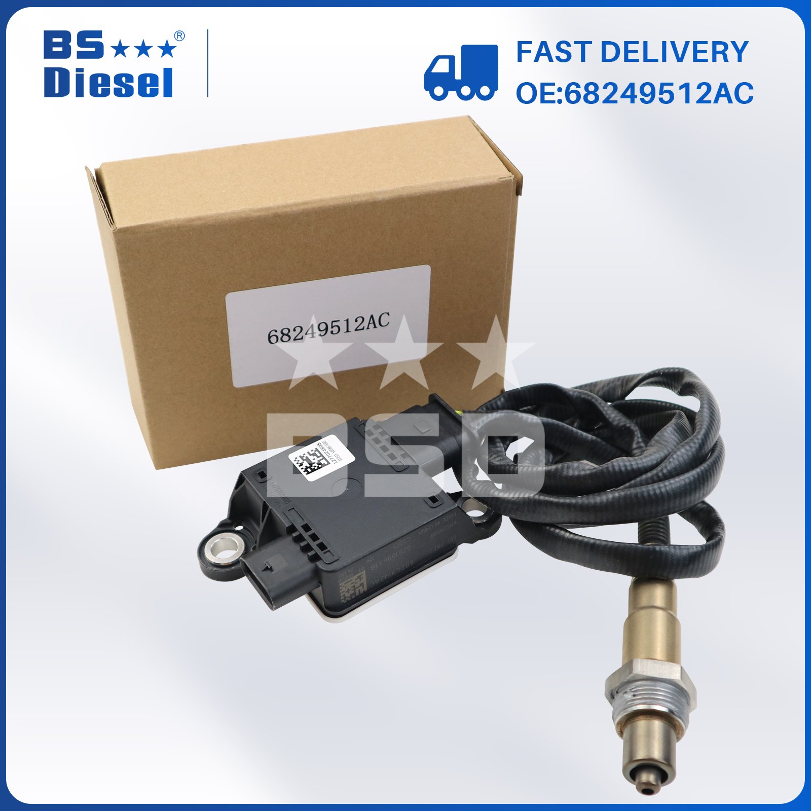 Auto Sensors 0281006338 PM Sensor Particulate Matter Sensor 68249512AC Fits for Dodge Ram 1500 2500 Grand Cherokee 14-20