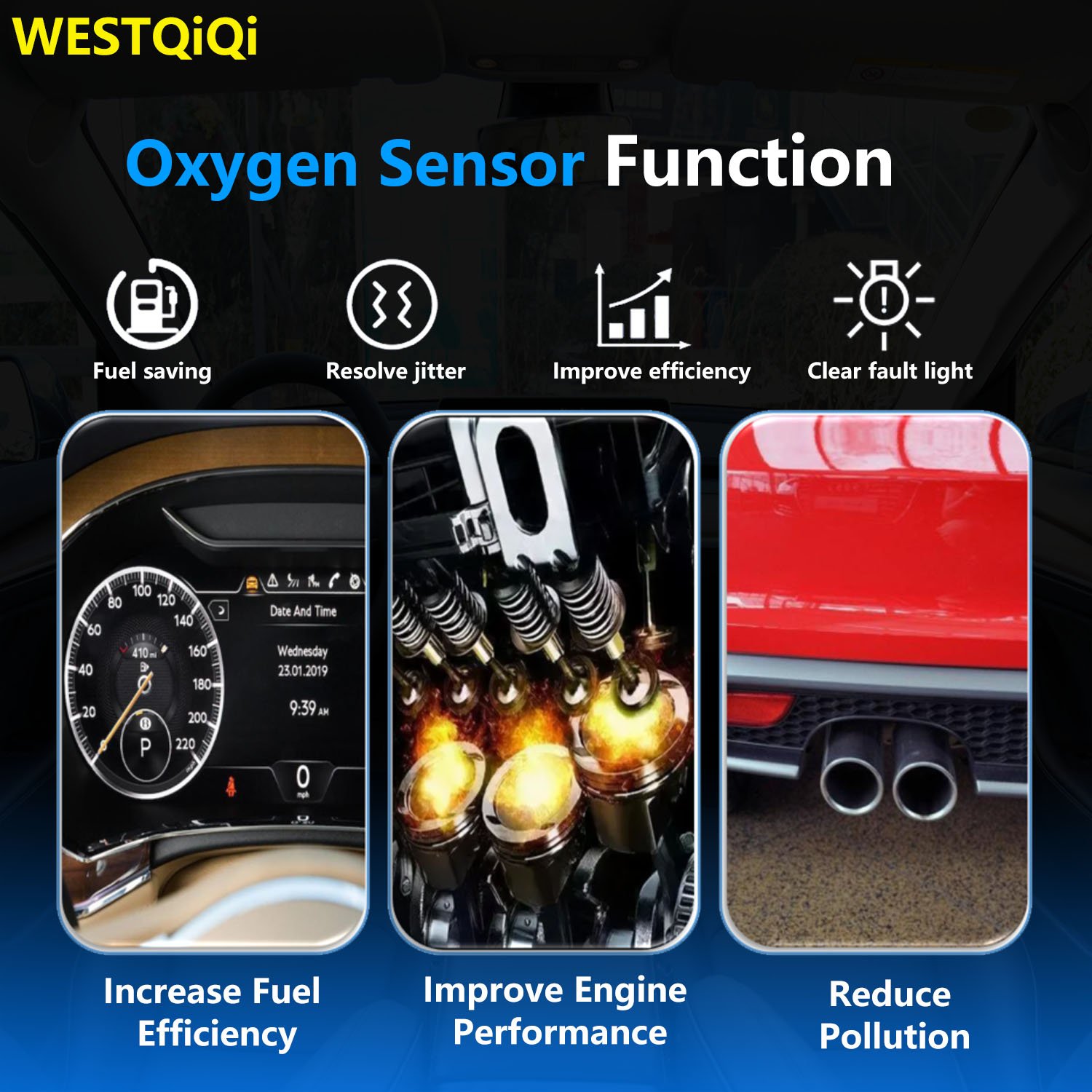Wholesale Auto Lambda Sensor 22690VC202 22690-VC202 Oxygen O2 Sensor for Nissan Patrol GU Y61 TB48 Petrol 4.8L TB48DE
