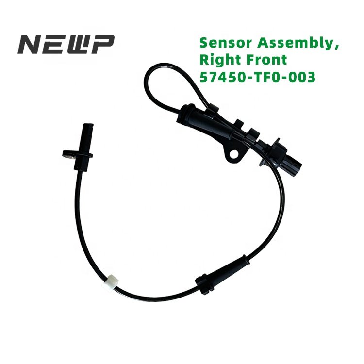 NEWP Auto ABS Wheel Speed Sensor 57450-TF0-003 Assembly Right Front for Honda Insight Fit GP5 Hybrid 2009-2015