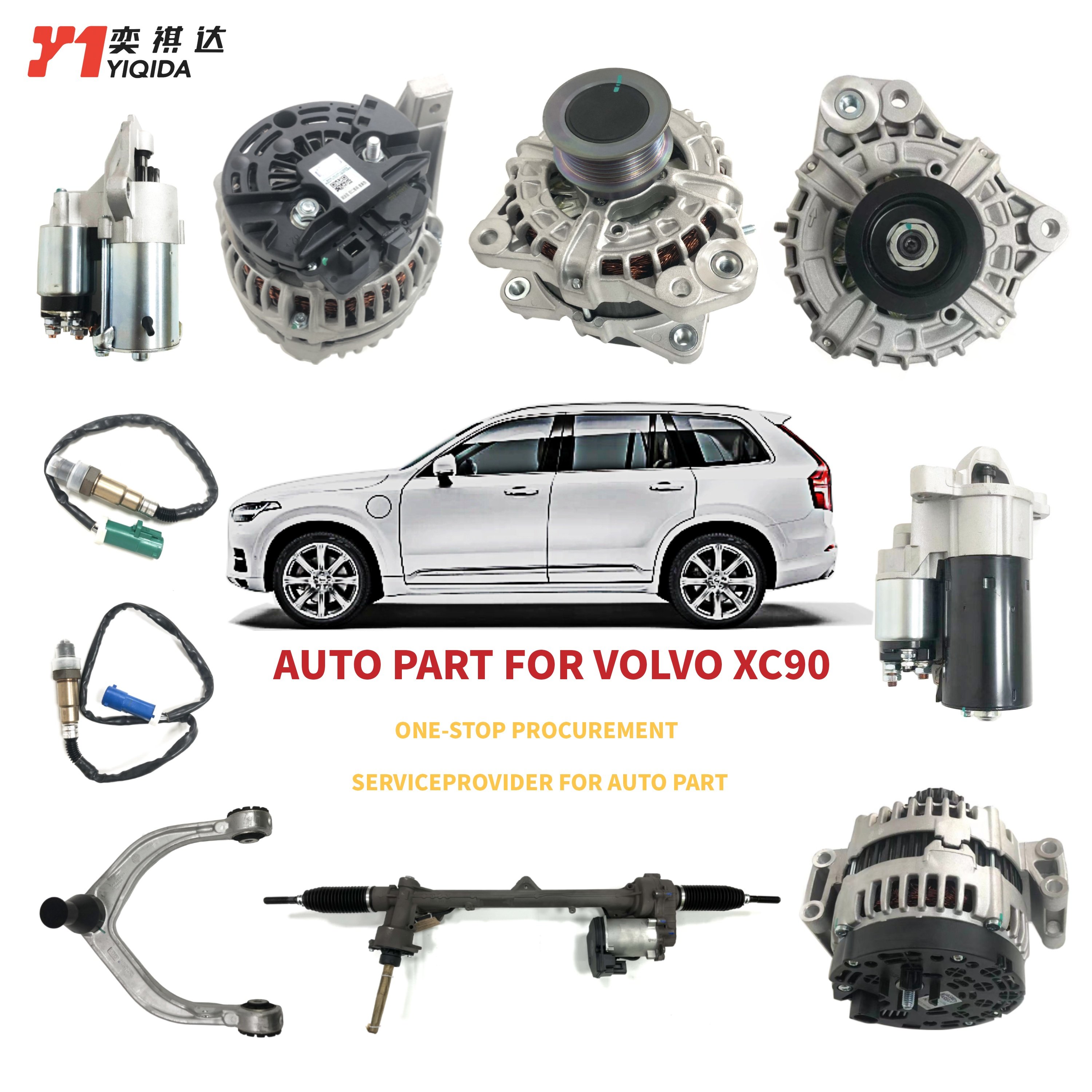 YIQIDA Car Parts for European Car Auto Engine Transmission Suspension Brake Electrical Steering Cooling Parts for Volvo XC90