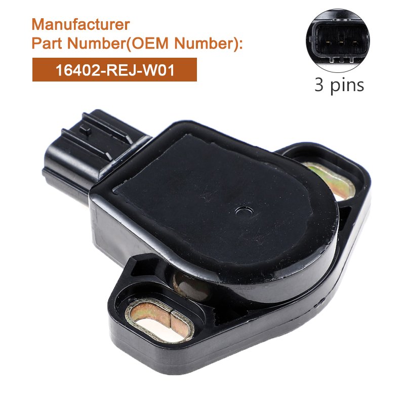 Throttle Position Sensor TPS 16402-REJ-W01 16402-REJ-003 for Honda Element Accord CR-V 2.4L