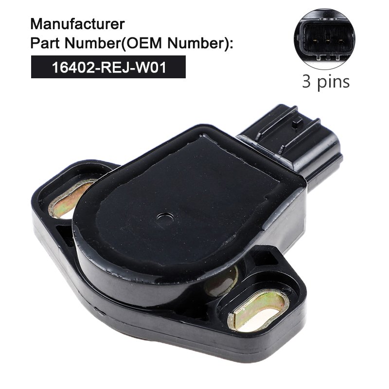 Throttle Position Sensor TPS 16402-REJ-W01 16402-REJ-003 for Honda Element Accord CR-V 2.4L