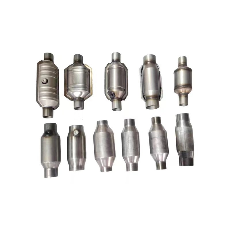 Auto Engine Systems Car Accessories Used Car Metal Ceramic Substrate Universal Catalytic Converter