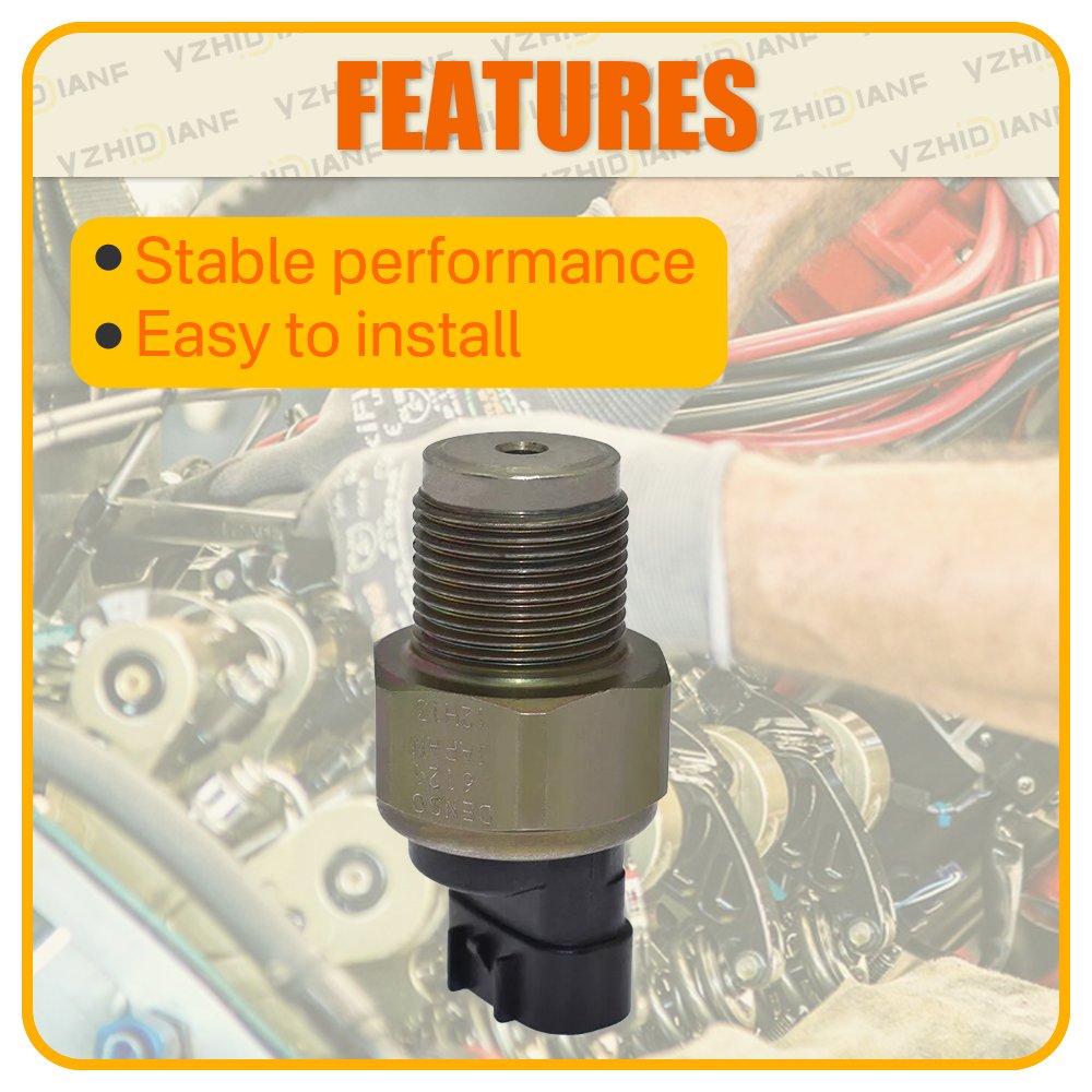 Wholesale Automotive Parts Fuel Pressure Sensor 89458-71011 499000-6120 89458-71010 499000-6121 for Toyota Hilux Hiace 3.0L