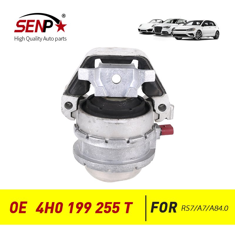 SENP Auto Parts Wholesale High Quality NEW Engine Mount/Without Sensor OEM 4H0 199 255 T for Audi RS7/A7/A84.0T 2011-2014