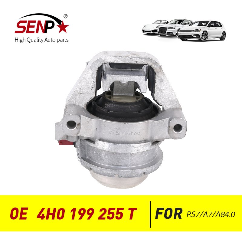 SENP Auto Parts Wholesale High Quality NEW Engine Mount/Without Sensor OEM 4H0 199 255 T for Audi RS7/A7/A84.0T 2011-2014
