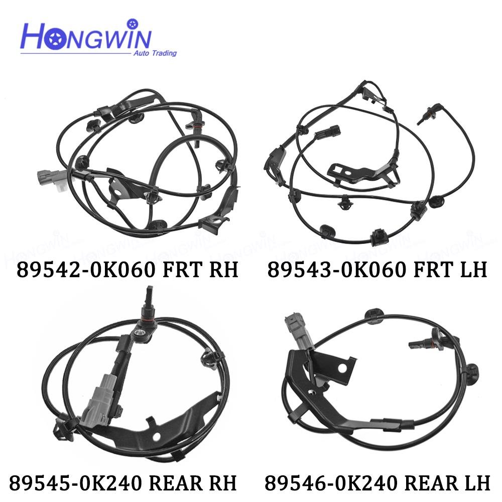 895430K060 895420K060 89545-0K240 Wheel Speed ABS Sensor Rear Front Left Right for TOYOTA Hilux VIII 2.4 89543-0K060 89542-0K060