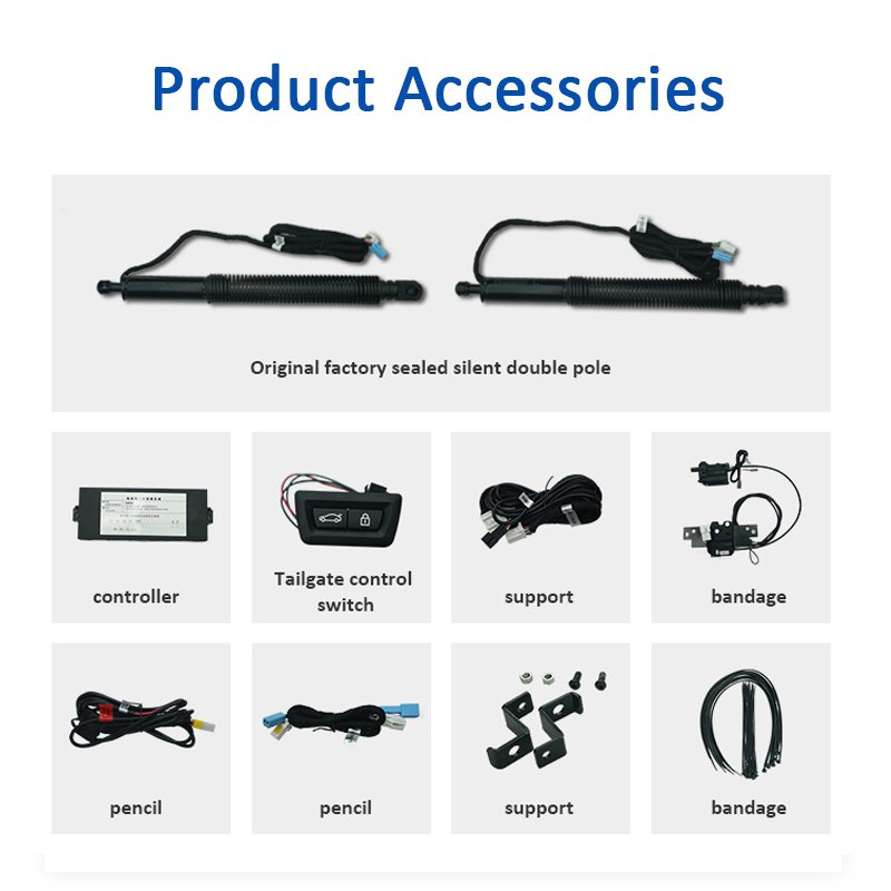 TELISE Auto Intelligent Anti-pinch Rear Power Hydraulic Tailgate Lift Electric Tailgate for Audi Q3 A4L A6L