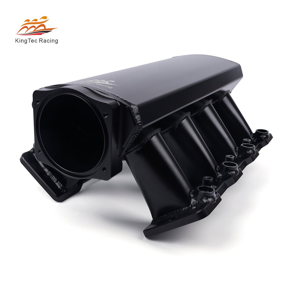 Kingtec Low Profile Intake Manifold Fuel Rail LS1 LS2 LS6 92/102mm with MAP Sensor Port High Performance