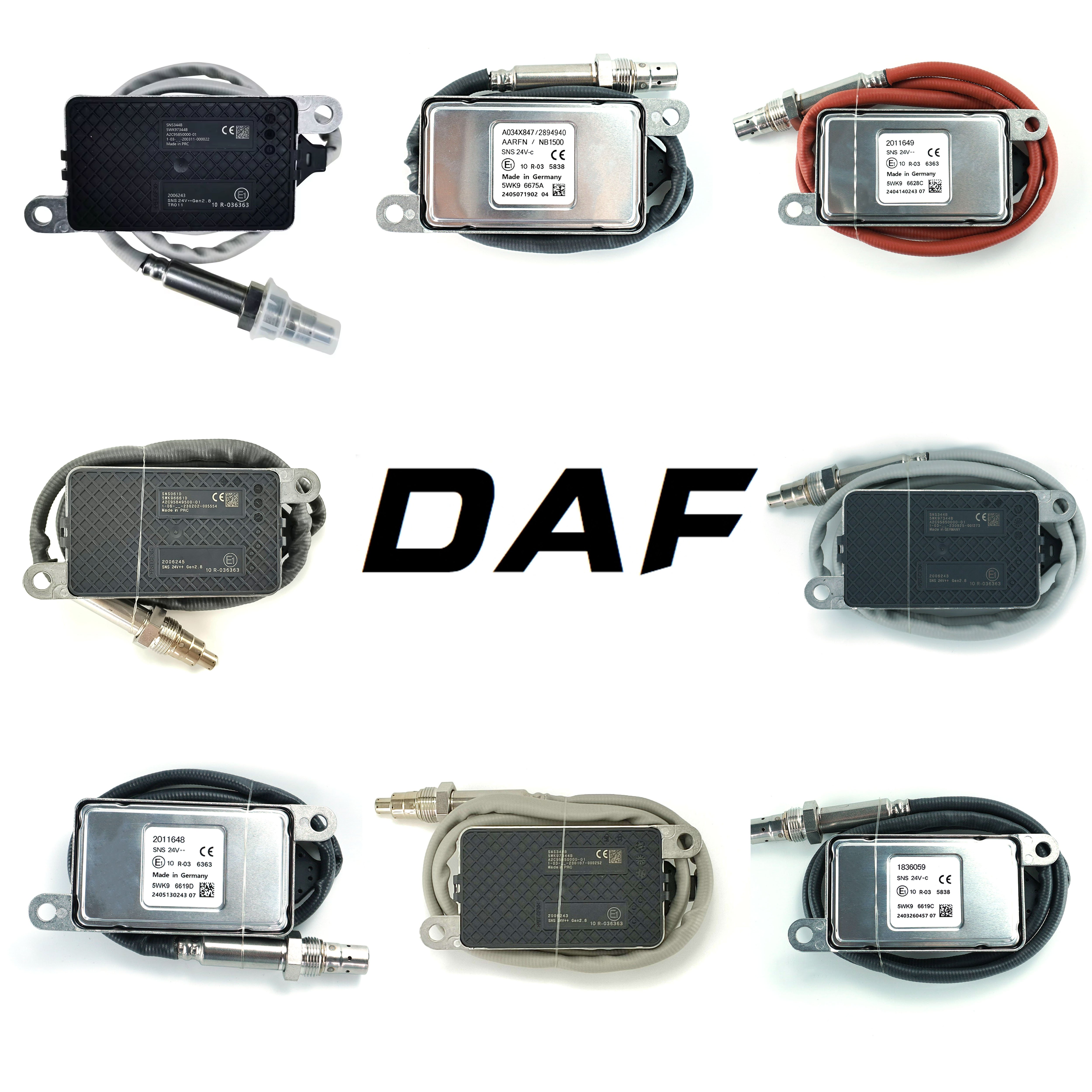 12V 5WK9 6660 1810704 NOX Sensor 5WK9 6660 for DAF 5WK96660
