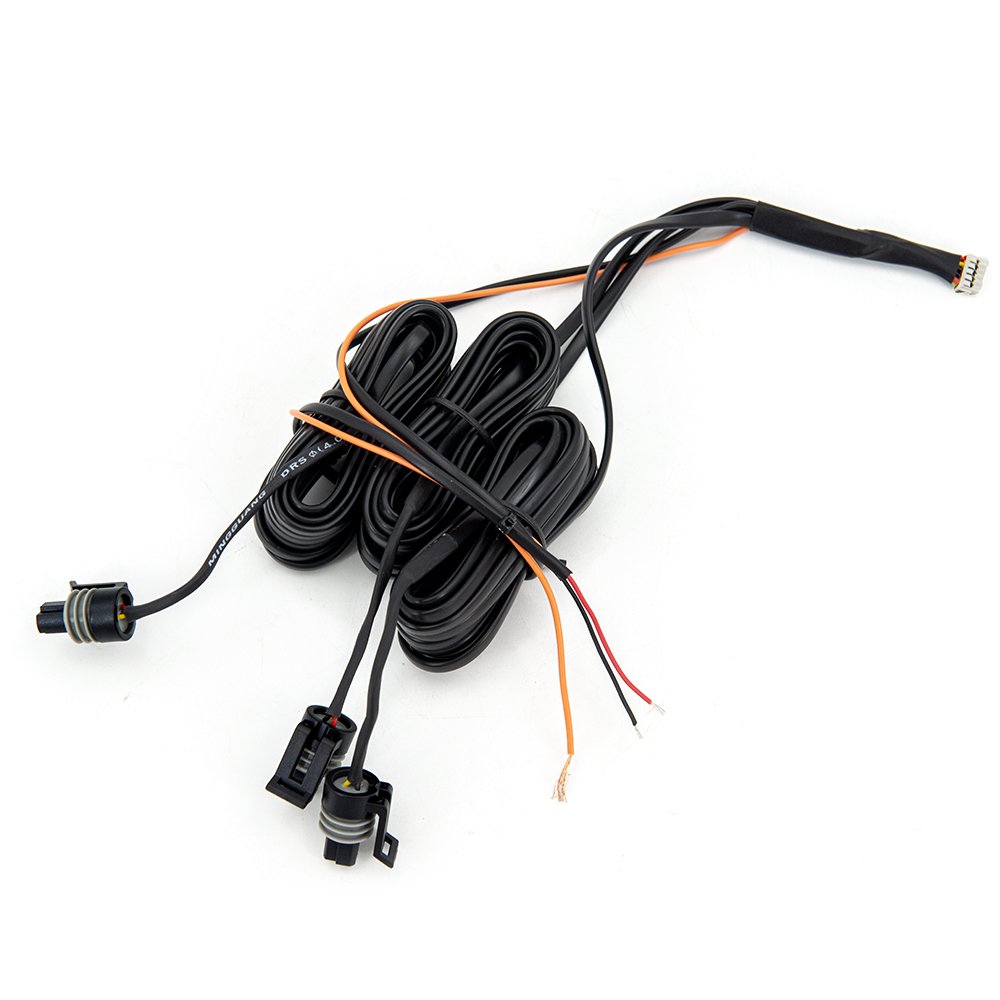 Three Display Air Suspension Gauge Air Ride Air Pressure Gauge 2Inch 0-290PSI with 3Pcs 1/8NPT Sensors and 16.5ft Sensor