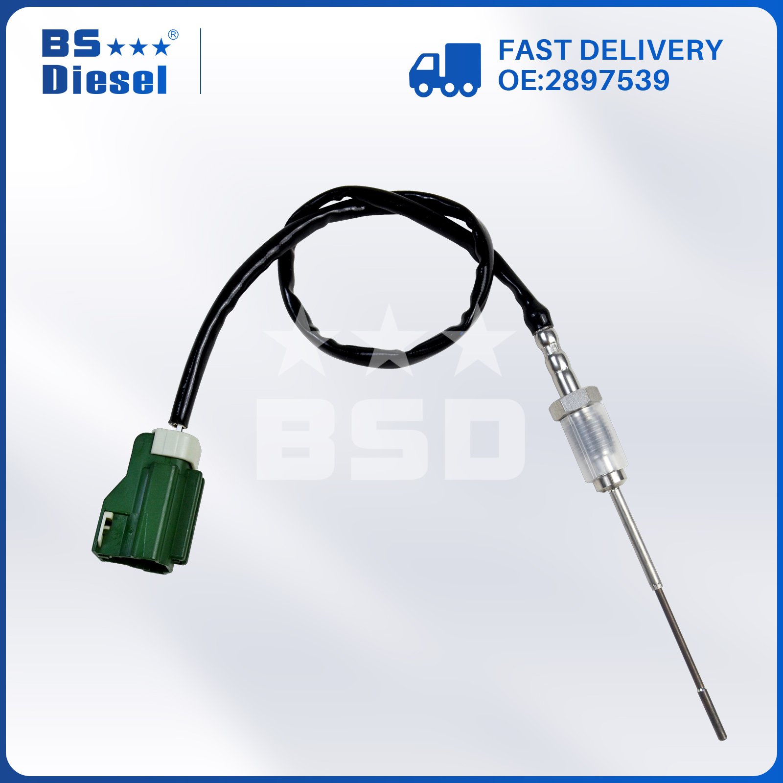 Hot Sale Auto Spare Parts Exhaust Gas Temperature EGT Sensor 2897539 for Cummins ISM ISX Engine