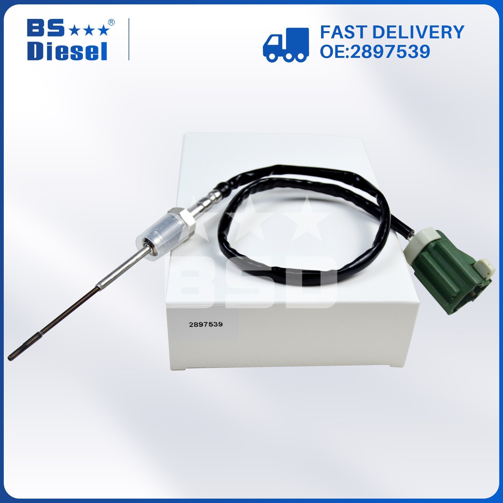 Hot Sale Auto Spare Parts Exhaust Gas Temperature EGT Sensor 2897539 for Cummins ISM ISX Engine