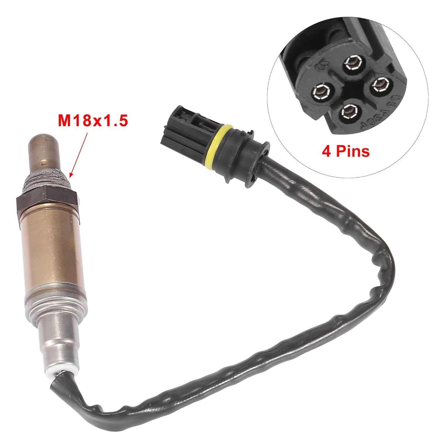 Auto Part Front Left Oxygen Sensor for BMW E39 E46 E60 E38 E31 E83 E53 E36 E85 E52 11781742050