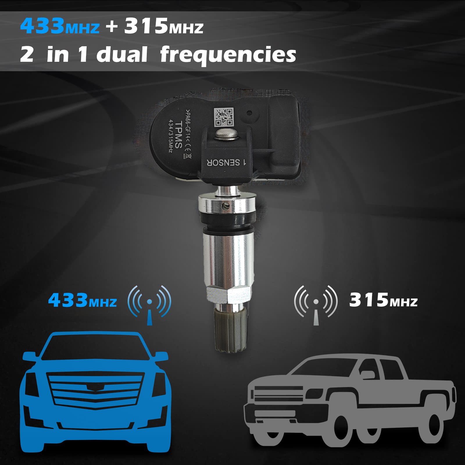 2025 Programmable TPMS Obd Sensor Temperature Pressure Universal TpmsSensor Autol Sensors Tpms Universal Tire Sensor