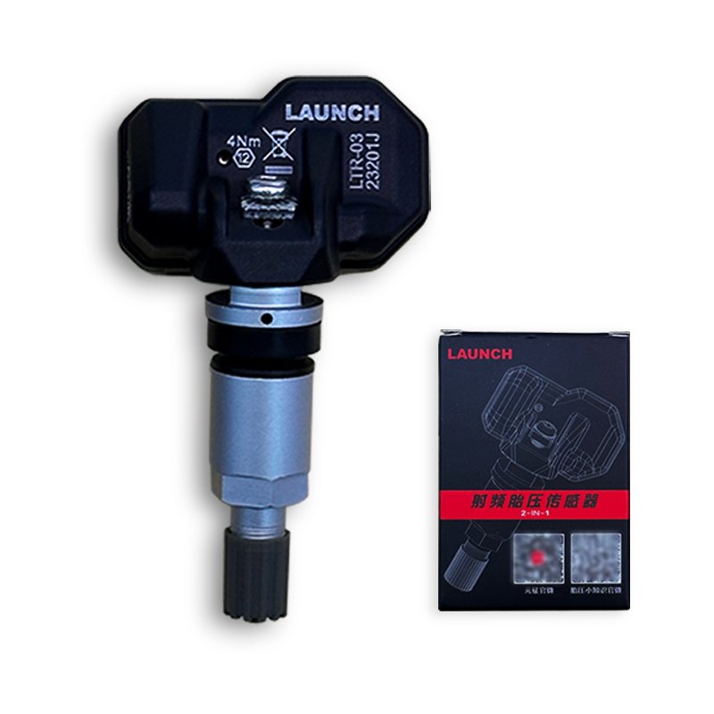 LAUNCH LTR-03 RF Sensor 315MHz Or 433MHz TPMS Sensor Tool Metal Or Rubber Auto Tire Pressure Sensor LAUNCH LTR03