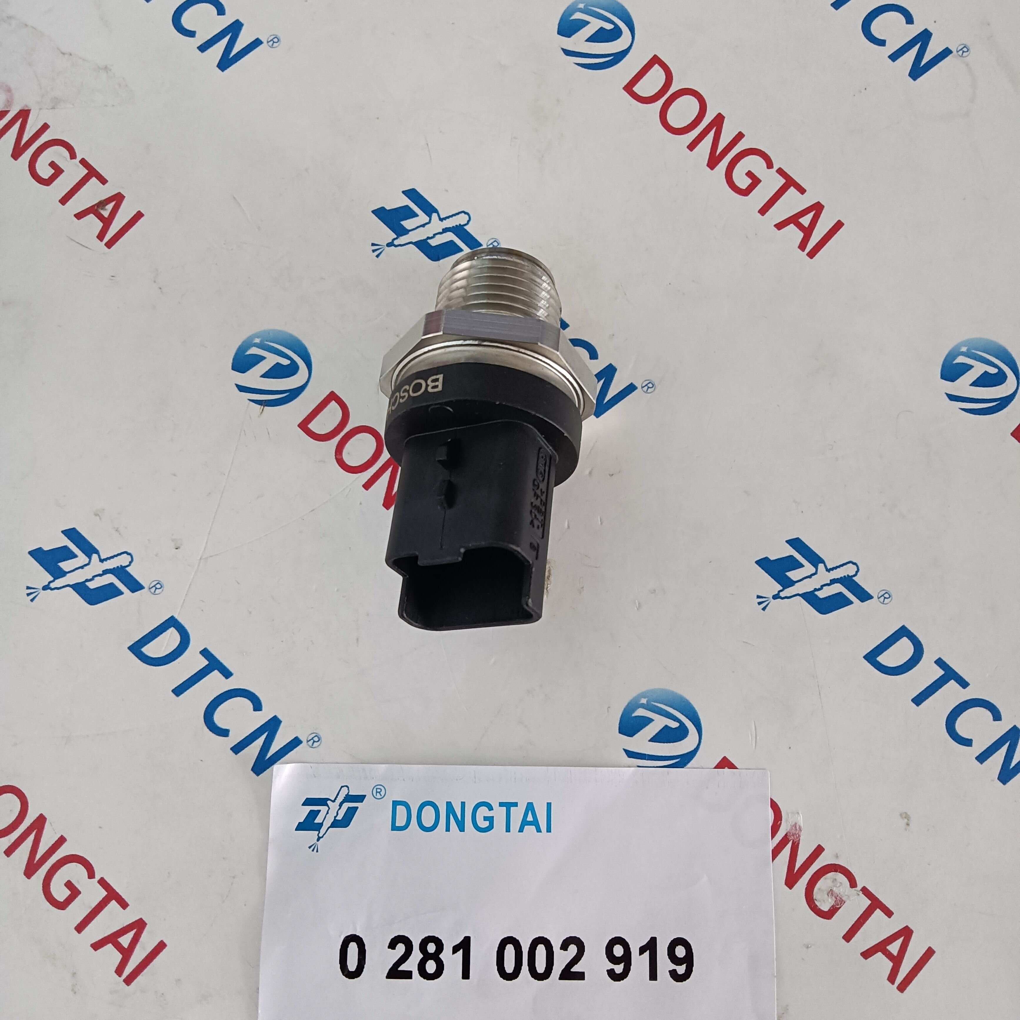 Boscch Diesel Feul Rail Pressure Sensor 0 281 002 919 0281002919 For Citroen Land Rover Peugeot 833457 1920LJ