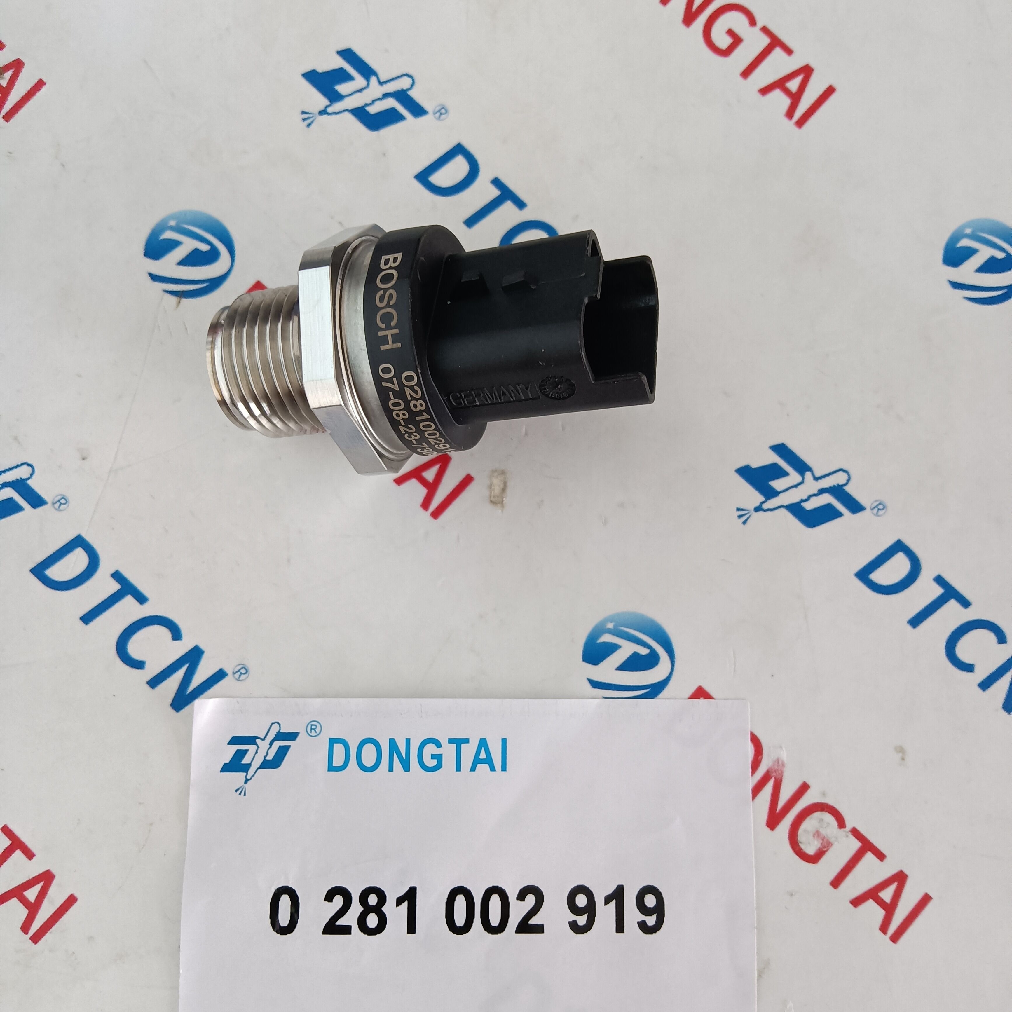 Boscch Diesel Feul Rail Pressure Sensor 0 281 002 919 0281002919 For Citroen Land Rover Peugeot 833457 1920LJ