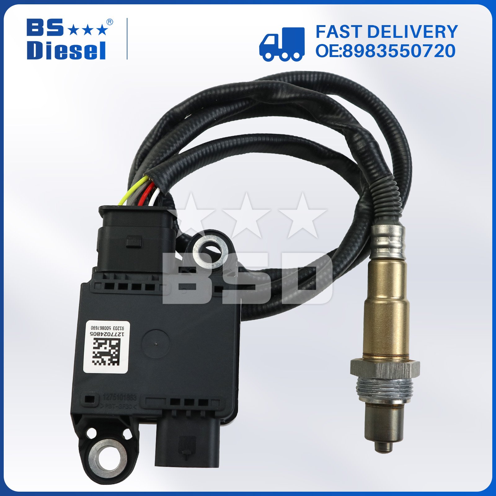 Diesel Exhaust Particulate Sensor 0281007890 0281006991 PM Sensor 8983550720 for I-suzu D-Max II 1.9 Ddi