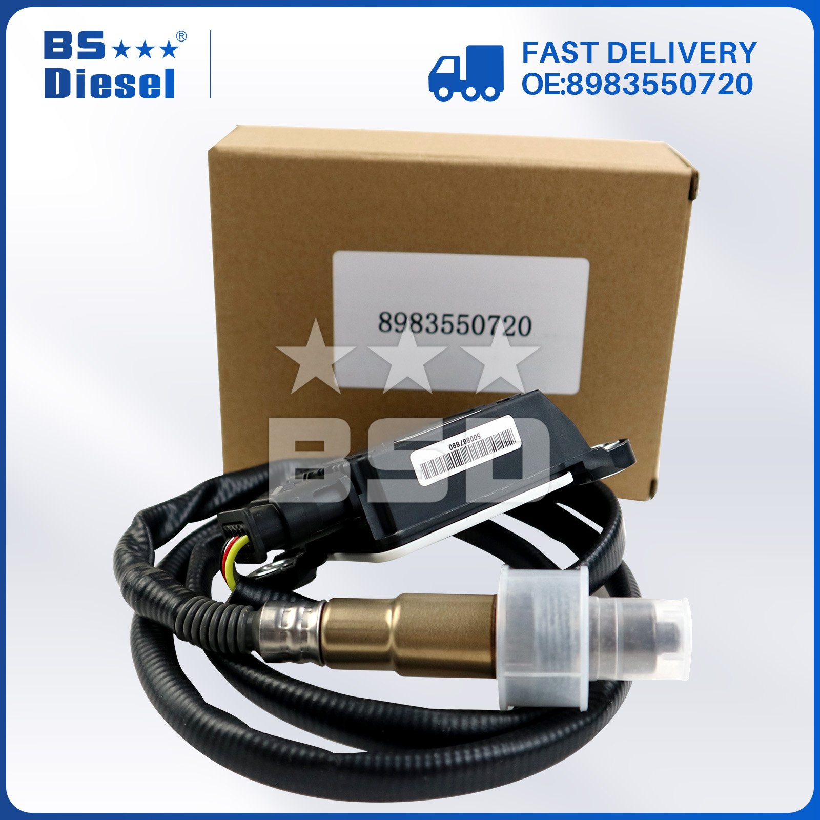 Diesel Exhaust Particulate Sensor 0281007890 0281006991 PM Sensor 8983550720 for I-suzu D-Max II 1.9 Ddi