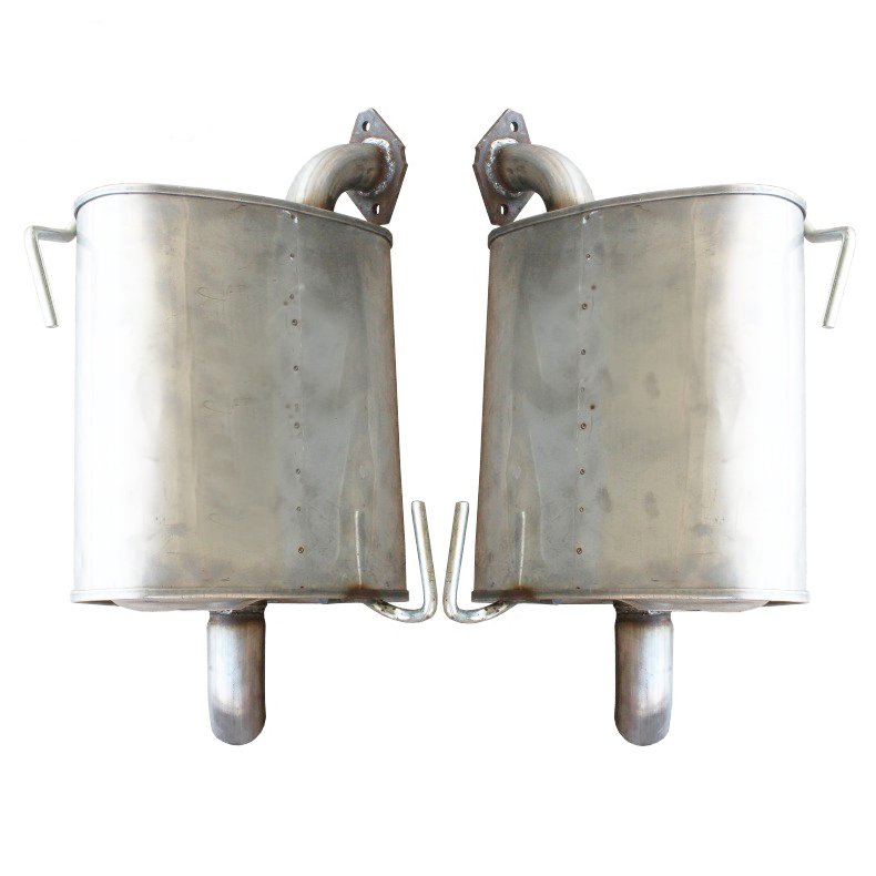 Factory Used Car Auto Engine Systems Exhaust Pipe Muffler for SUBARU Forester Outback Legacy Rear Car Muffler
