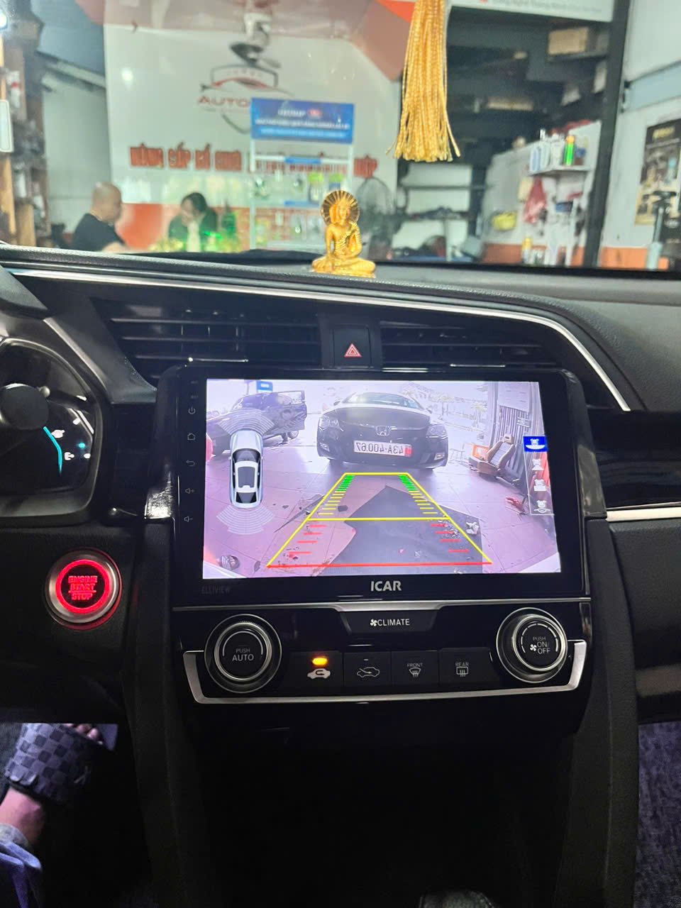 Smart Android Auto Sensors New Level Warning ODO Original Screen Car Parking Sensor PS8 Obstacle Detection Compatible All Cars